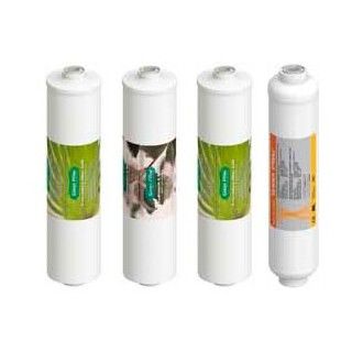 Pack of 4 cartridges reverse osmosis compact domestic osmosis equipment