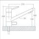 Cloe dimensions 3 way tap ro model for domestic
