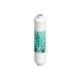 Gac cartridge thread postcabon quarter for compact reverse osmosis