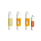 Pack of 4 filters for reverse osmosis compact