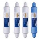 Pack de 4 unidades de filtros para osmosis Purity