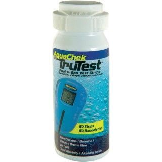 Tiras analizadoras de PH y cloro en piscinas TRUETEST