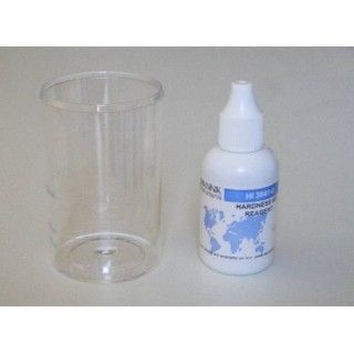 Kit for the determination of total water hardness